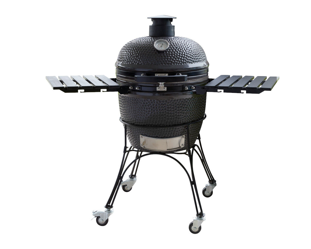 FirehawkKamadoCeramicCharcoalGrillBBQ56cm22Grey