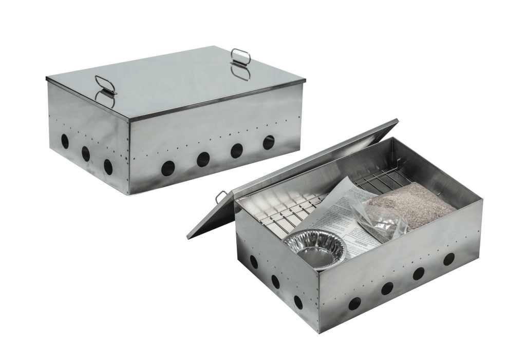 EdeNZStainlessSteelSeafoodSmoker2Trays