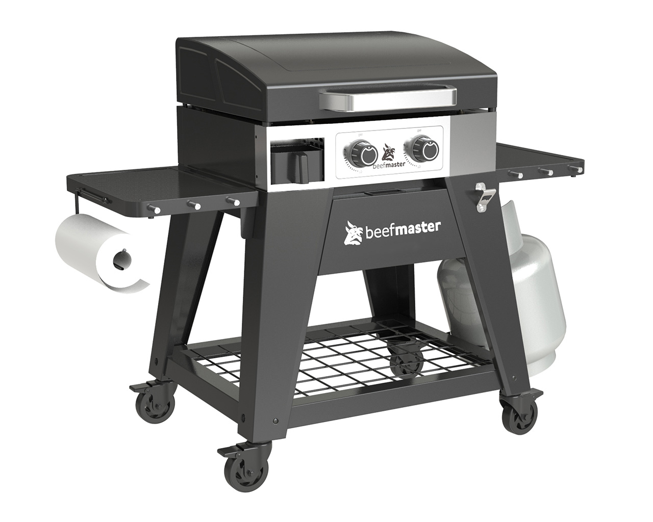 BeefmasterGriddle2BurnerFlatTopBBQ