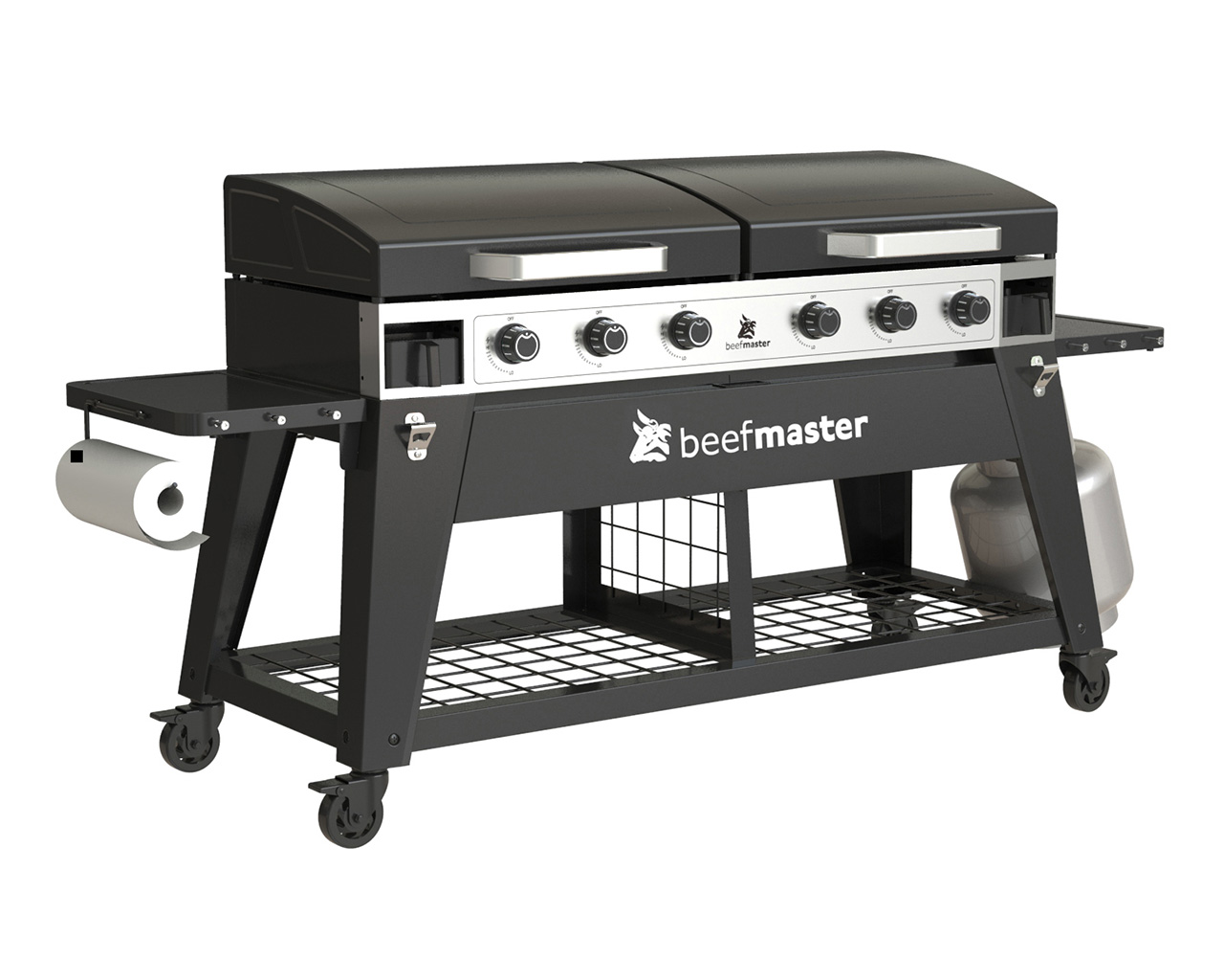 BeefmasterGriddle6BurnerFlatTopBBQ