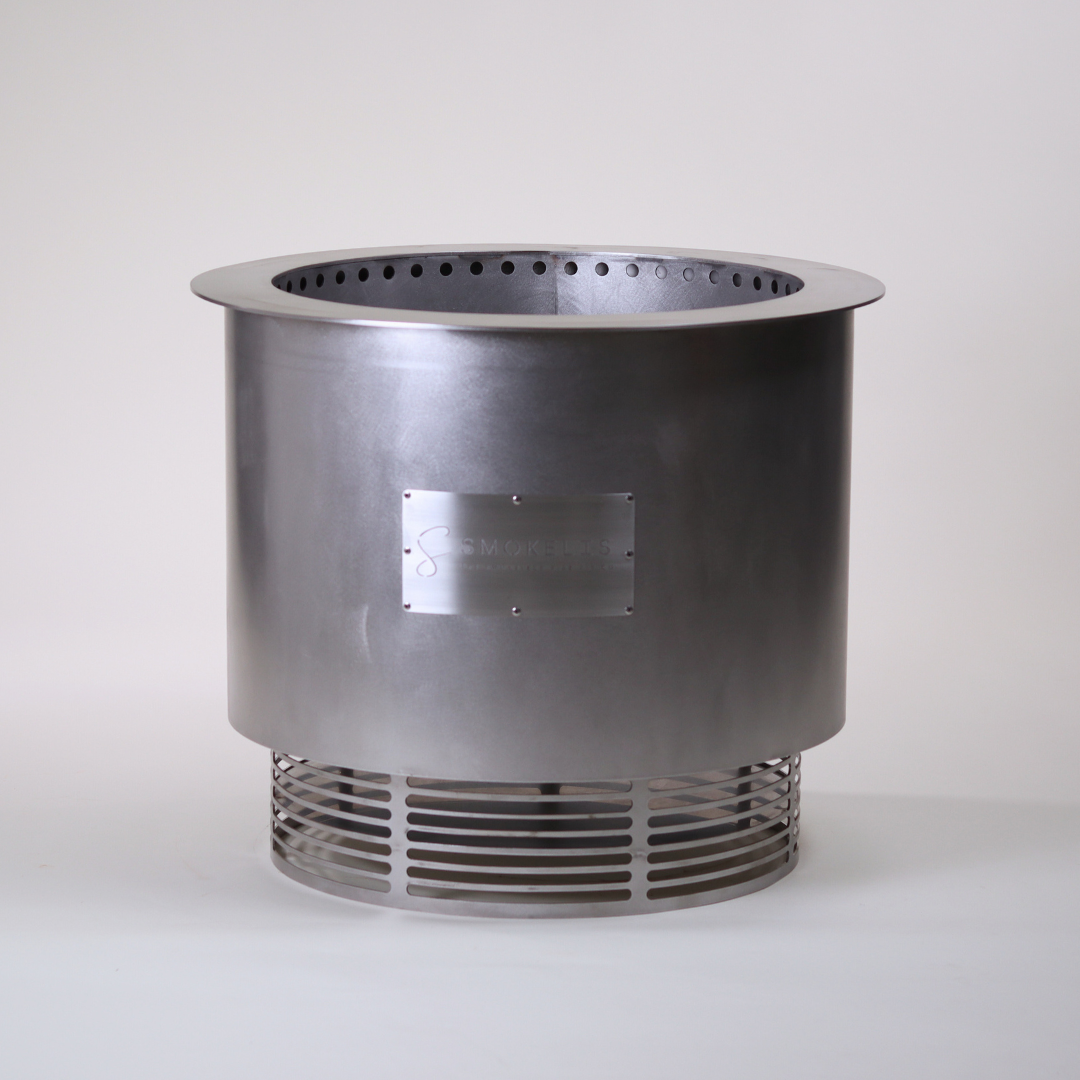 SmokelisGatherStainlessFirePit