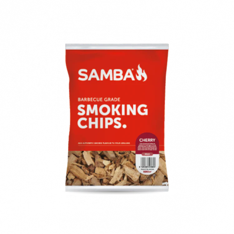 SambaSmokingWoodChipsCherry3L