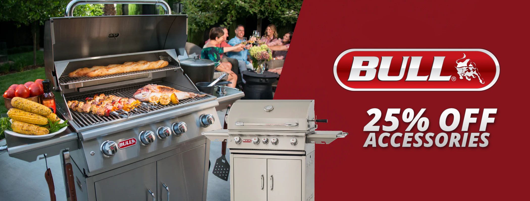 25% Off Bull BBQ Accessories