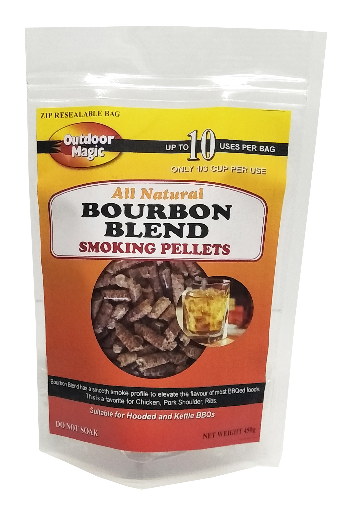 BourbonWoodSmokingPellets450g