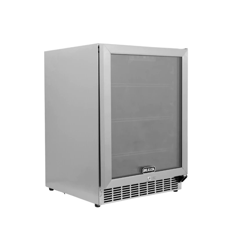 Bull150LOutdoorUnderCounterGlassDoorFridge